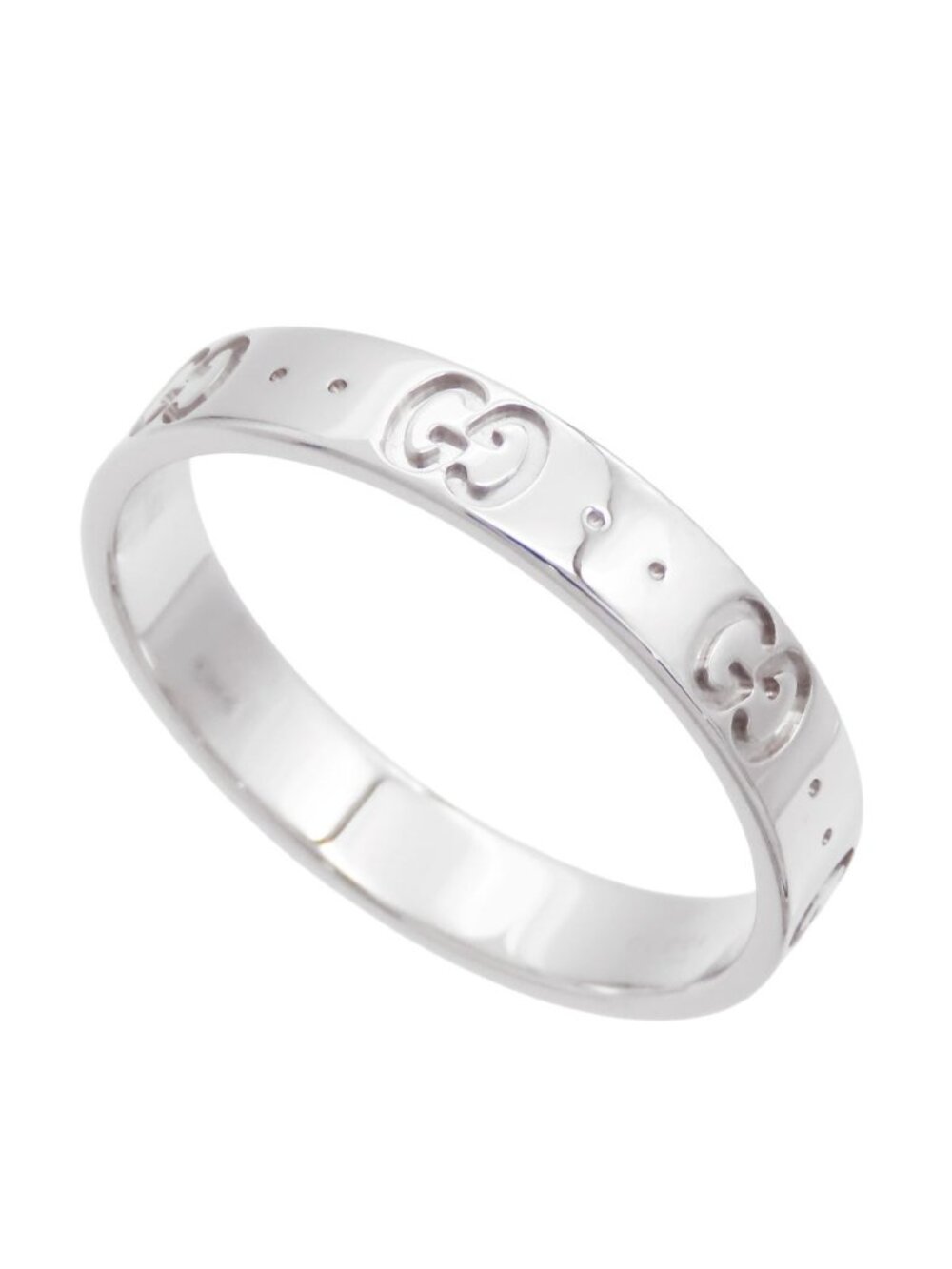 Gucci Icon Ring White Gold 18K